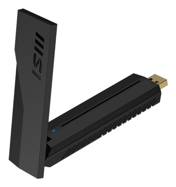 MSI BE6500 WiFi7 USB Stick - Dongle interfacekaart/-adapter USB 3.2 Gen 1 (3.1 Gen 1) - Afbeelding 2