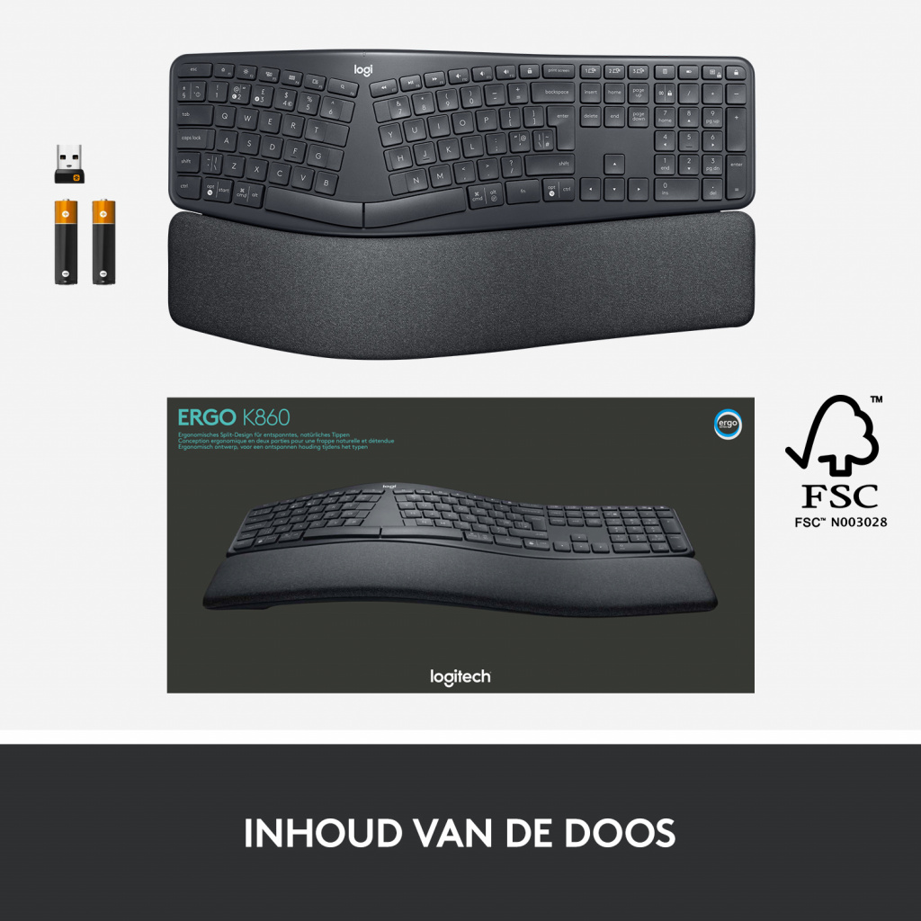 Logitech ERGO K860 - Afbeelding 8