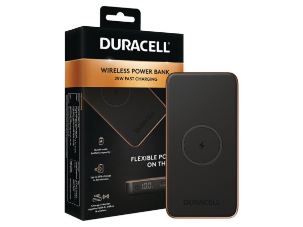 Duracell DRPB3040A powerbank 10000 mAh Zwart