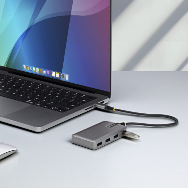 StarTech.com 5G4AC-USB-C-HUB interface hub USB 3.2 Gen 1 (3.1 Gen 1) Type-C 5000 Mbit/s Grijs - Afbeelding 3