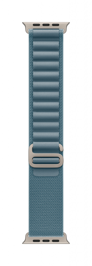 Apple MFTK4ZM/A slimme draagbare accessoire Band Blauw Titanium, Polyester, Spandex