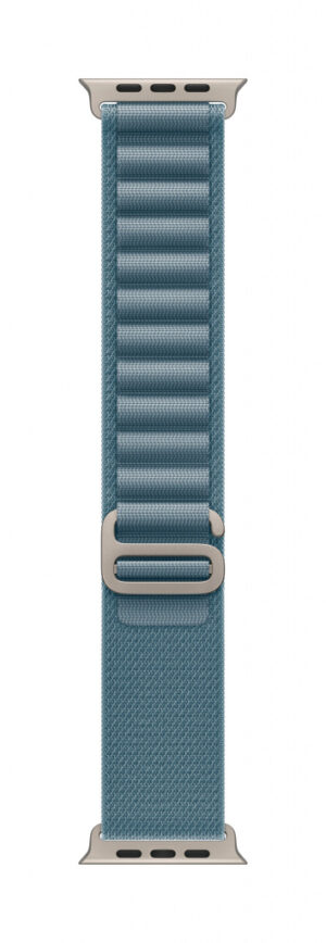 Apple MFTJ4ZM/A slimme draagbare accessoire Band Blauw Titanium, Polyester, Spandex