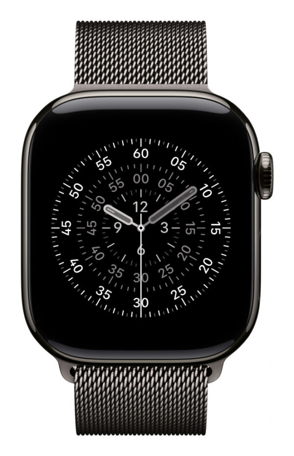 Apple MGHX4ZM/A slimme draagbare accessoire Band Leisteenkleur Roestvrijstaal - Afbeelding 2