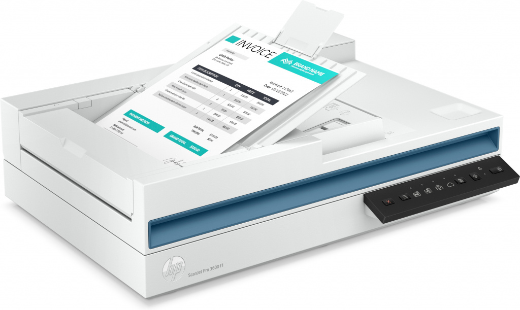 HP Scanjet Pro 3600 f1 Flatbed-/ADF-scanner 1200 x 1200 DPI A4 Wit - Afbeelding 5