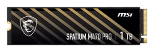 MSI SPATIUM M470 PRO PCIe 4.0 NVMe M.2 2 TB PCI Express 4.0 3D NAND
