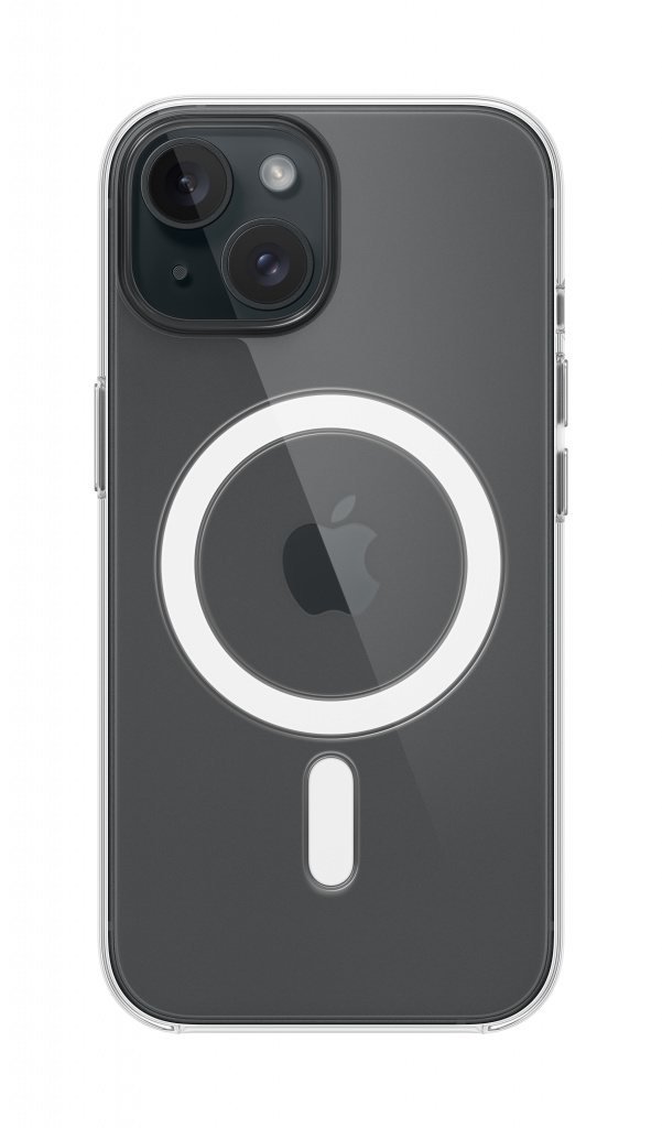 Apple Doorzichtig hoesje met MagSafe voor iPhone 15