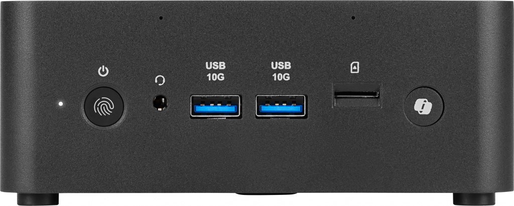 MSI Cubi NUC AI+ 2MG-002EU Copilot+ PC Intel Core Ultra 7 258V 32 GB LPDDR5x-SDRAM 1 TB SSD Windows 11 Home Mini PC Zwart - Afbeelding 2