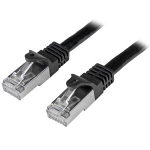 StarTech.com N6SPAT5MBK netwerkkabel Zwart 5 m Cat6 SF/UTP (S-FTP)