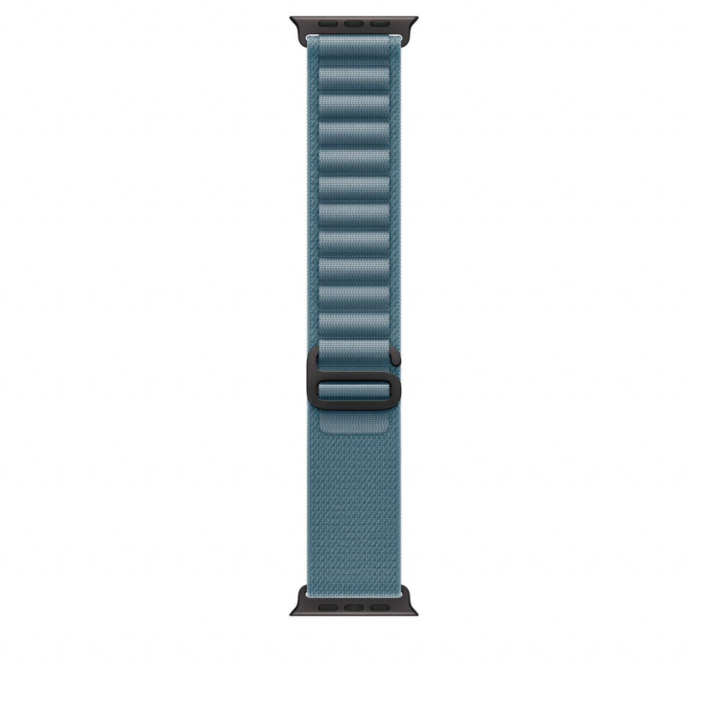 Apple MG9L4ZM/A slimme draagbare accessoire Band Blauw Titanium, Polyester, Spandex