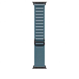Apple MG9K4ZM/A slimme draagbare accessoire Band Blauw Titanium, Polyester, Spandex