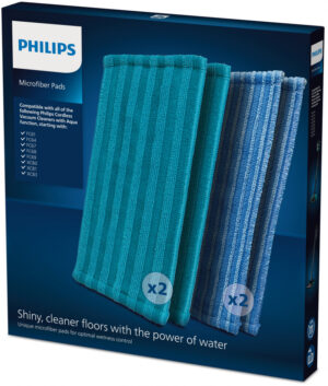 Philips Rechargeable Stick Accessory XV1700/01 Microvezelpads