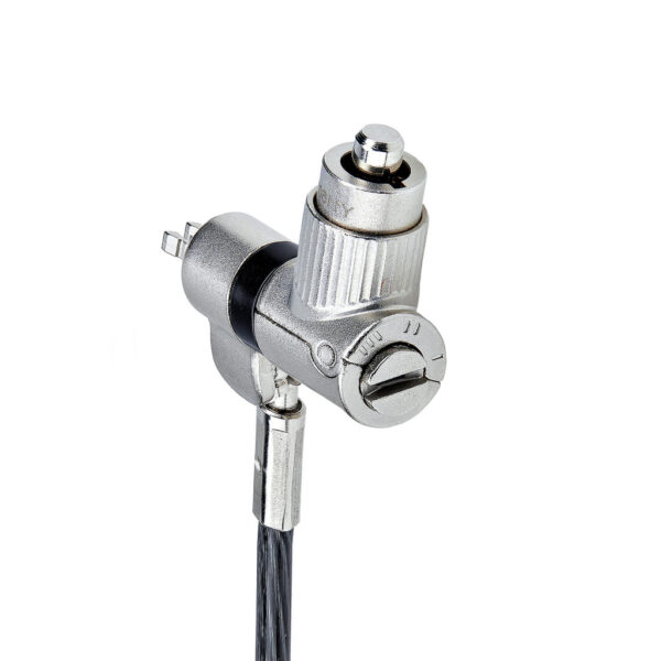 StarTech.com 3-in-1 Universeel Laptop Kabelslot, 2m Security Kabel met Master Key, Computer Beveiliging, Compatibel met Noble We - Afbeelding 3