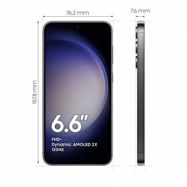 Samsung Galaxy S23+ SM-S916B 16,8 cm (6.6") Dual SIM Android 13 5G USB Type-C 8 GB 256 GB 4700 mAh Zwart - Afbeelding 3
