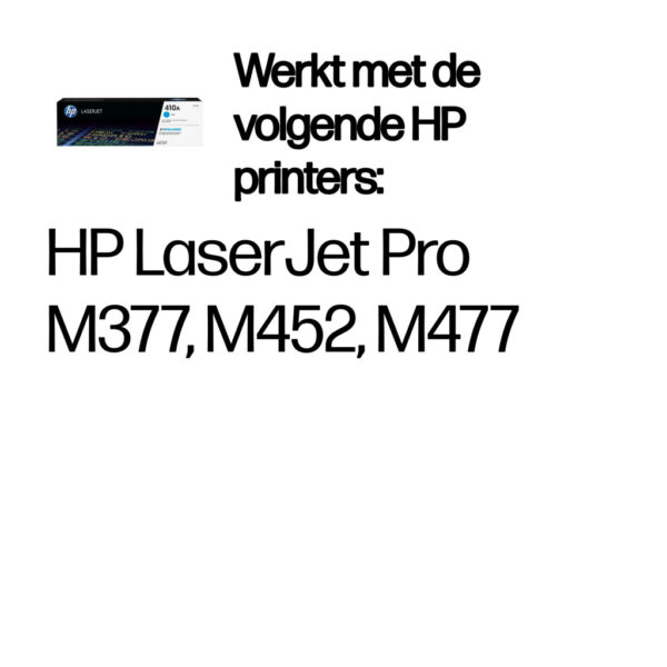 HP 410A originele cyaan LaserJet tonercartridge - Afbeelding 2