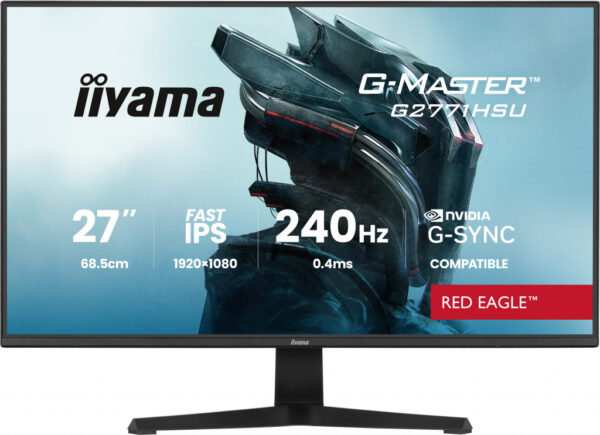 iiyama G2771HSU-B1 computer monitor 68,6 cm (27") 1920 x 1080 Pixels Zwart