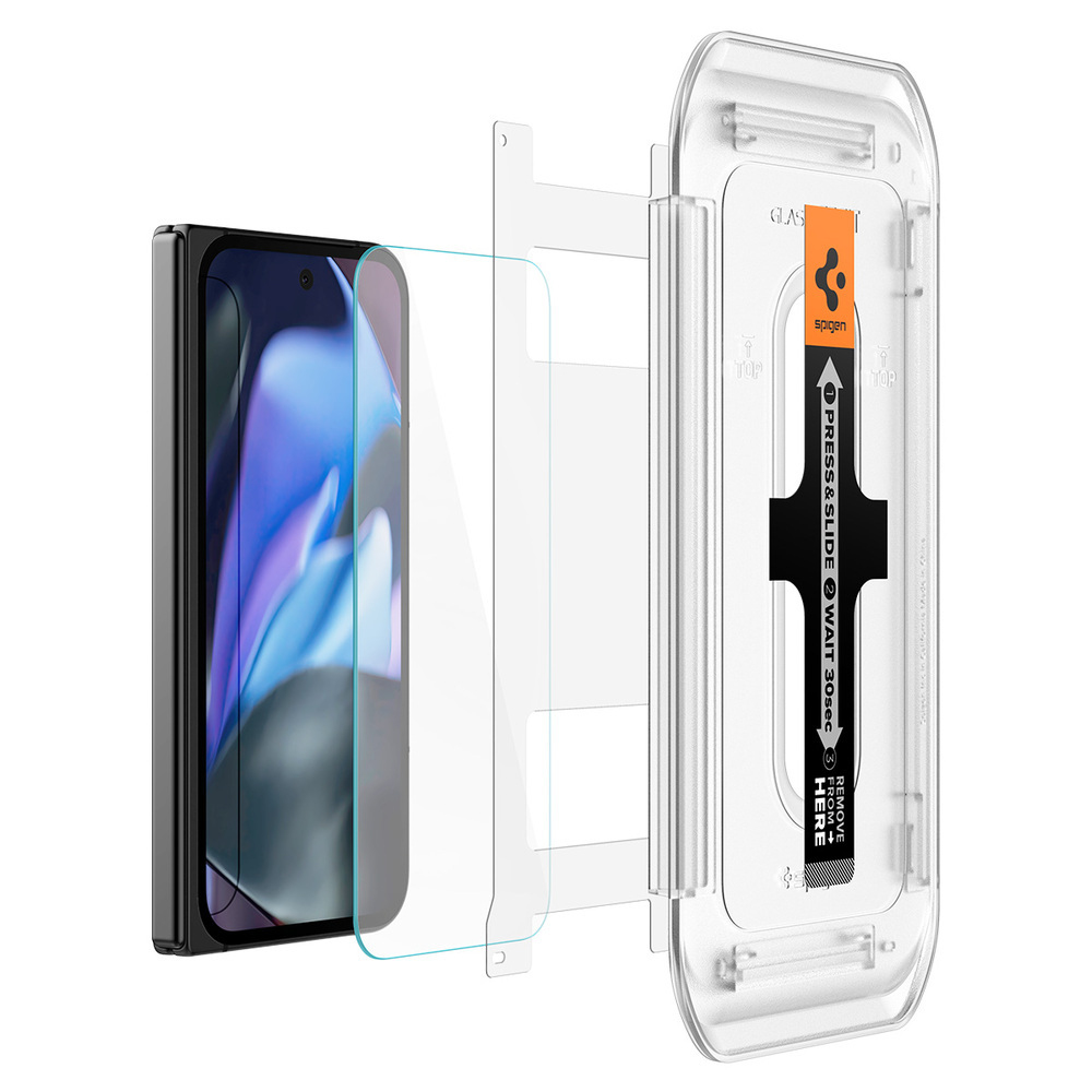 Spigen GLAS.tR EZ Fit Doorzichtige schermbeschermer Google 2 stuk(s) - Afbeelding 3