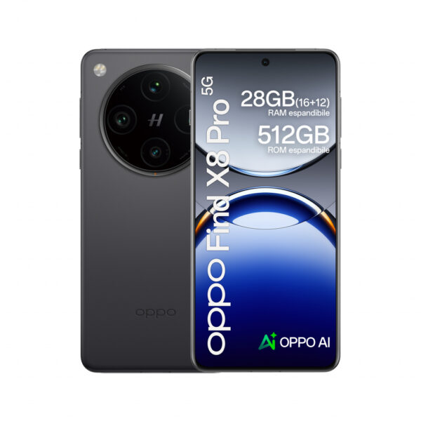 OPPO Find X8 Pro 17,2 cm (6.78") Dual SIM Android 15 5G USB Type-C 16 GB 512 GB 5910 mAh Zwart