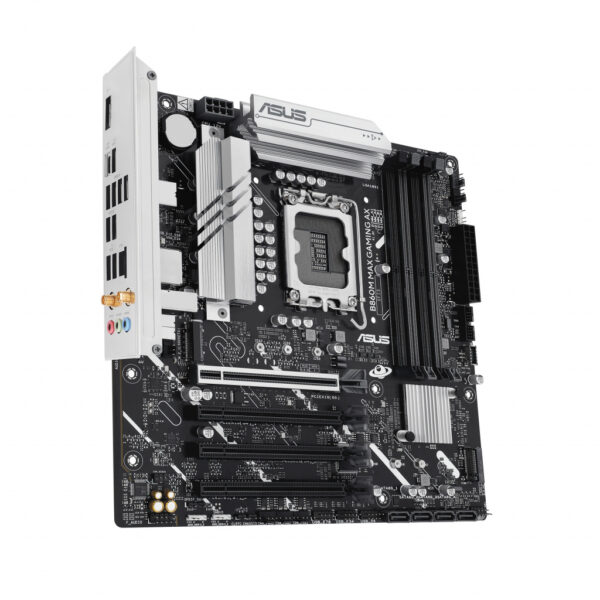 ASUS B860M MAX GAMING AX Intel B860 LGA 1851 (Socket V1) micro ATX - Afbeelding 6