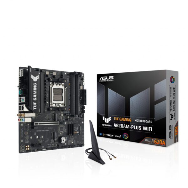 ASUS TUF GAMING A620AM-PLUS WIFI AMD A620A Socket AM5 micro ATX - Afbeelding 8