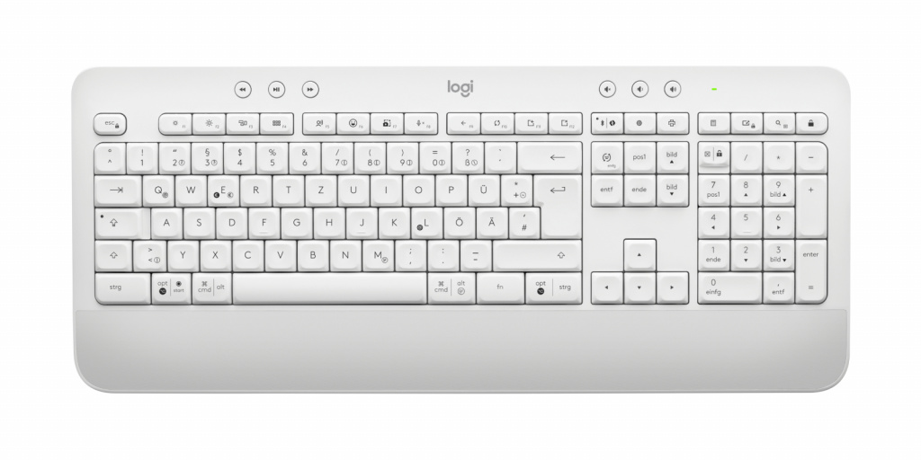Logitech 920-011022 toetsenbord Inclusief muis Kantoor Bluetooth QWERTZ Duits Wit - Afbeelding 2