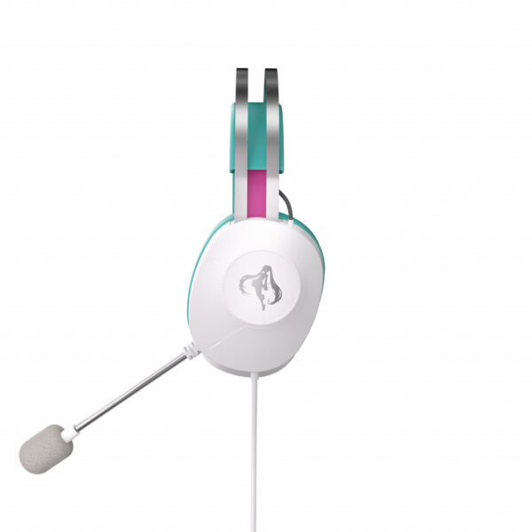 ASUS TUF Gaming H1 Gen II Hatsune Miku Edition Headset Bedraad Hoofdband Gamen USB Type-A Roze, Turkoois, Wit - Afbeelding 5