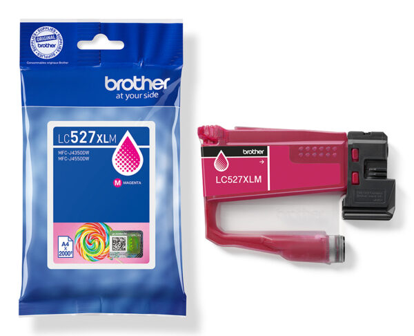 Brother LC527XLM inktcartridge 1 stuk(s) Origineel Hoog (XL) rendement Magenta - Afbeelding 5