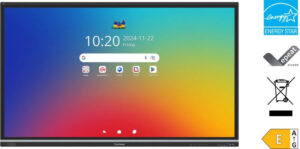Viewsonic IFP6551 Display interactief whiteboard 165,1 cm (65") 3840 x 2160 Pixels Touchscreen Zwart