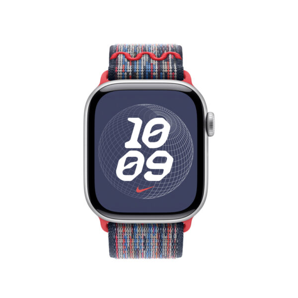 Apple MC1J4ZM/A slimme draagbare accessoire Band Blauw, Rood Nylon - Afbeelding 3