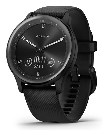 Garmin vívomove Sport OLED 40 mm Digitaal 72 x 154 Pixels Touchscreen Zwart GPS