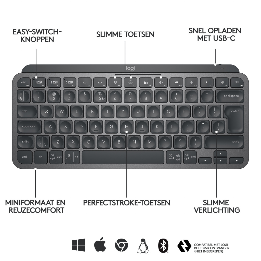 Logitech Master MX Keys Mini - Afbeelding 6