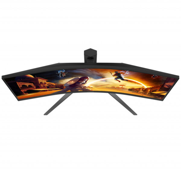 AOC G4 CU34G4Z computer monitor 86,4 cm (34") 3440 x 1440 Pixels Wide Quad HD LED Zwart, Rood - Afbeelding 4