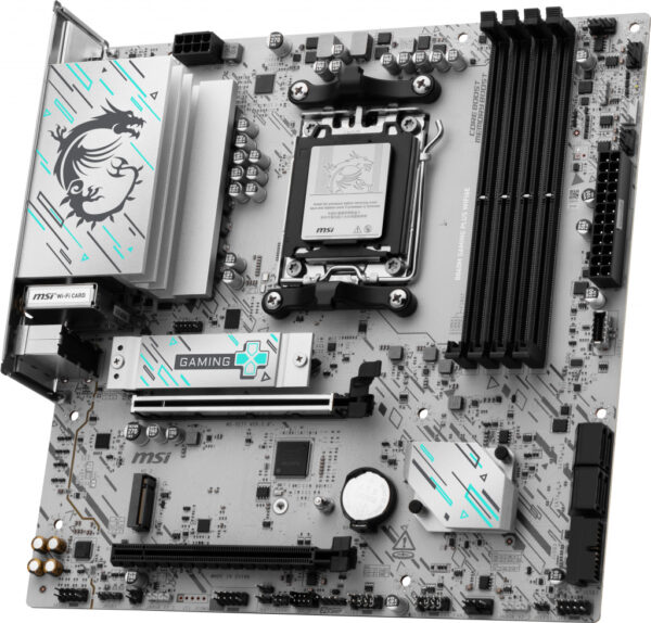 MSI B840M GAMING PLUS WIFI6E moederbord AMD B840 Socket AM5 micro ATX - Afbeelding 3