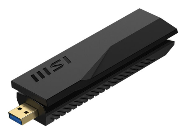 MSI BE6500 WiFi7 USB Stick - Dongle interfacekaart/-adapter USB 3.2 Gen 1 (3.1 Gen 1) - Afbeelding 3