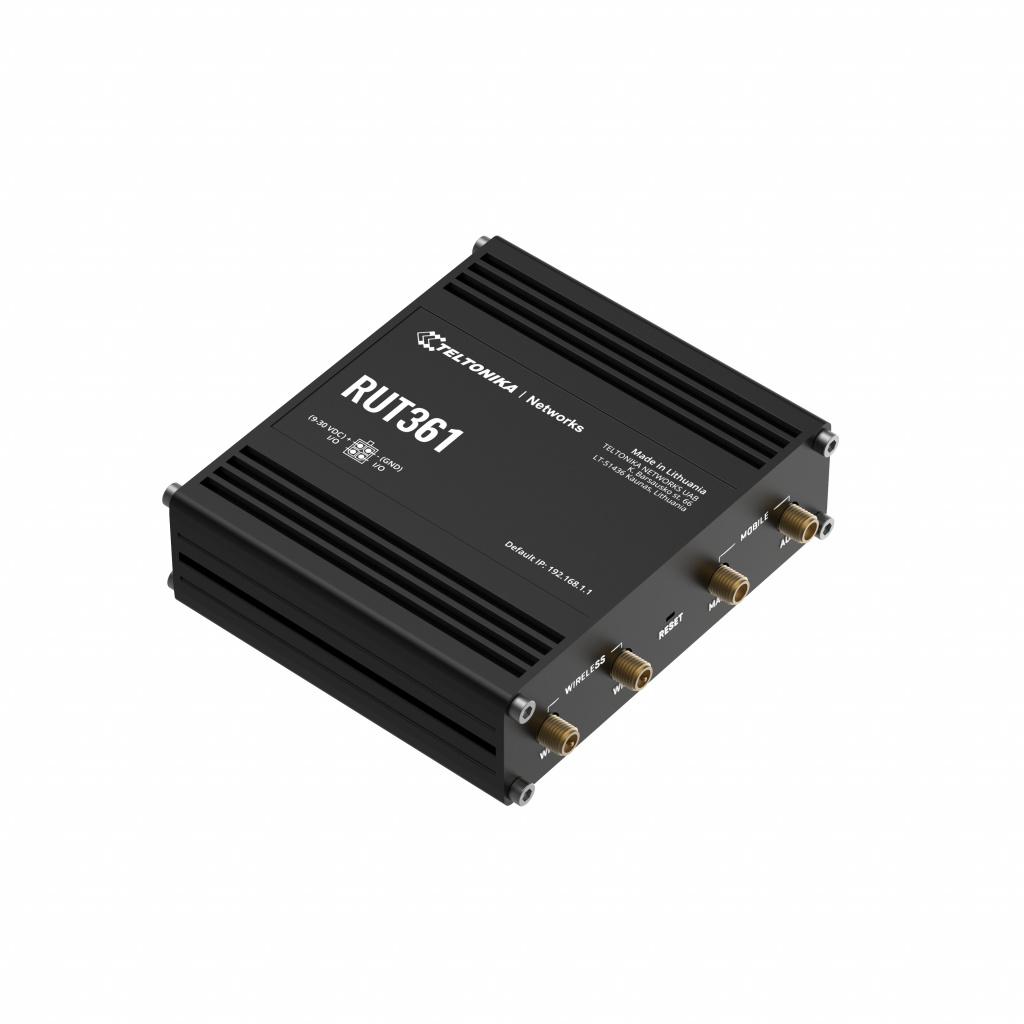 Teltonika RUT361 (EU) LTE CAT6 Router voor mobiele netwerken - Afbeelding 4