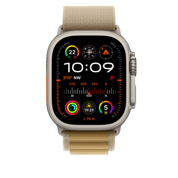 Apple MXN23ZM/A slimme draagbare accessoire Band Lichtbruin Polyester, Spandex, Titanium - Afbeelding 3