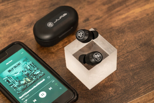 JLab JBuds Air ANC True Wireless Hoofdtelefoons True Wireless Stereo (TWS) In-ear Oproepen/muziek Bluetooth Zwart - Afbeelding 2