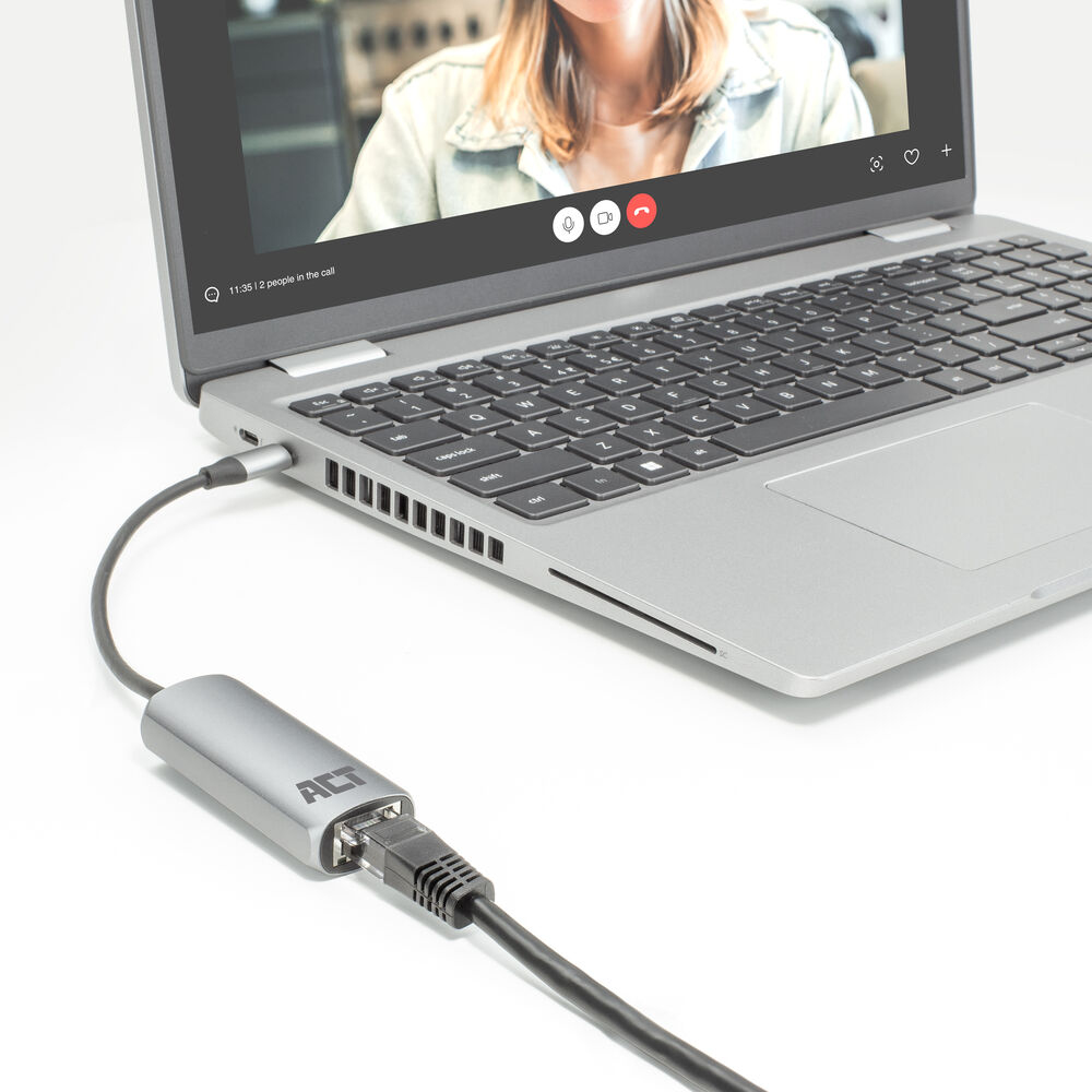 ACT USB-C Gigabit ethernet adapter - Afbeelding 2