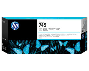 HP 745 zwarte DesignJet fotoinktcartridge, 300 ml