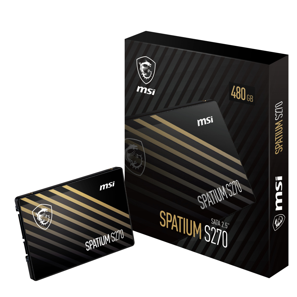 MSI Spatium S270 SATA 2.5 480GB 2.5" SATA III 3D NAND - Afbeelding 5