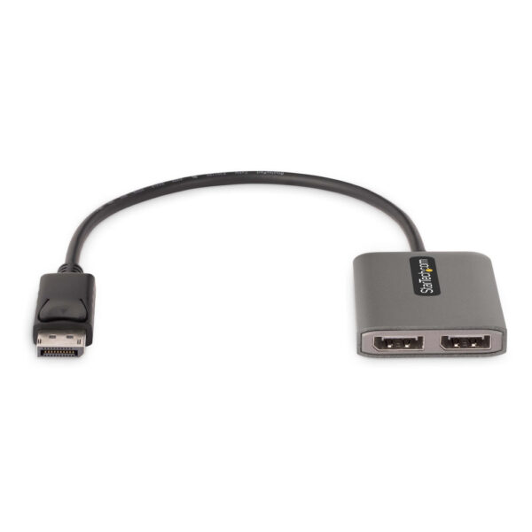 StarTech.com Dual-Monitor DisplayPort 1.4 Splitter, DisplayPort naar 2x DP Multi-Monitor Adapter, Dual 5K 60Hz Computer MST Hub, - Afbeelding 3