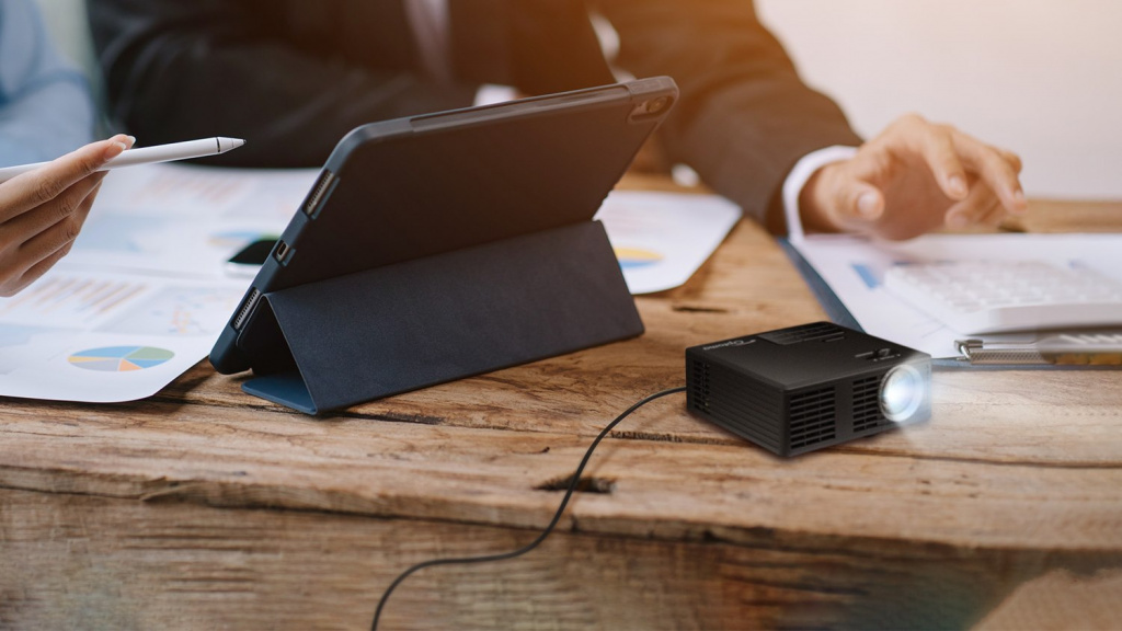 Optoma ML750i Projector met normale projectieafstand 450 ANSI lumens DLP WXGA (1200x800) 3D Zwart - Afbeelding 10