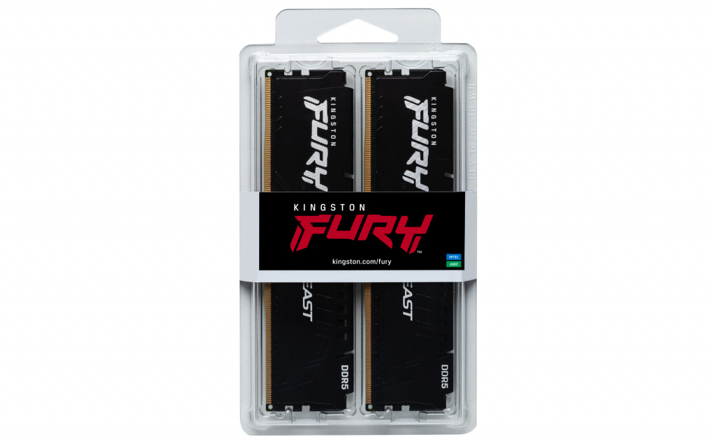 Kingston Technology FURY Beast 64GB 6000MT/s DDR5 CL30 DIMM (Kit of 2) Black EXPO - Afbeelding 5