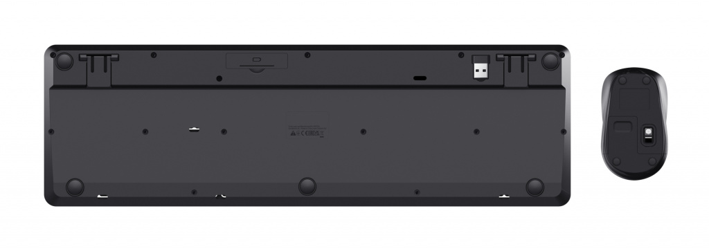 Trust Ody II toetsenbord Inclusief muis Kantoor RF Draadloos AZERTY Belgisch Zwart - Afbeelding 9