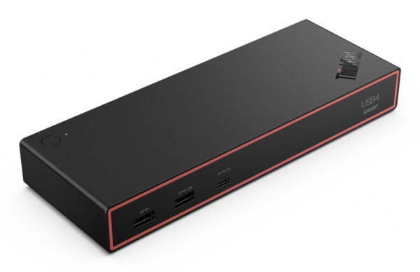 Lenovo ThinkPad USB4 Smart Dock 5500 with 135W Adapter Bedraad Zwart - Afbeelding 6