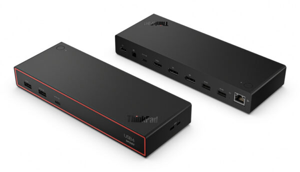 Lenovo ThinkPad USB4 Smart Dock 5500 with 135W Adapter Bedraad Zwart - Afbeelding 3