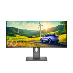 Lenovo ThinkVision P34WD-40 LED display 86,4 cm (34") 3440 x 1440 Pixels Wide Quad HD LCD Zwart