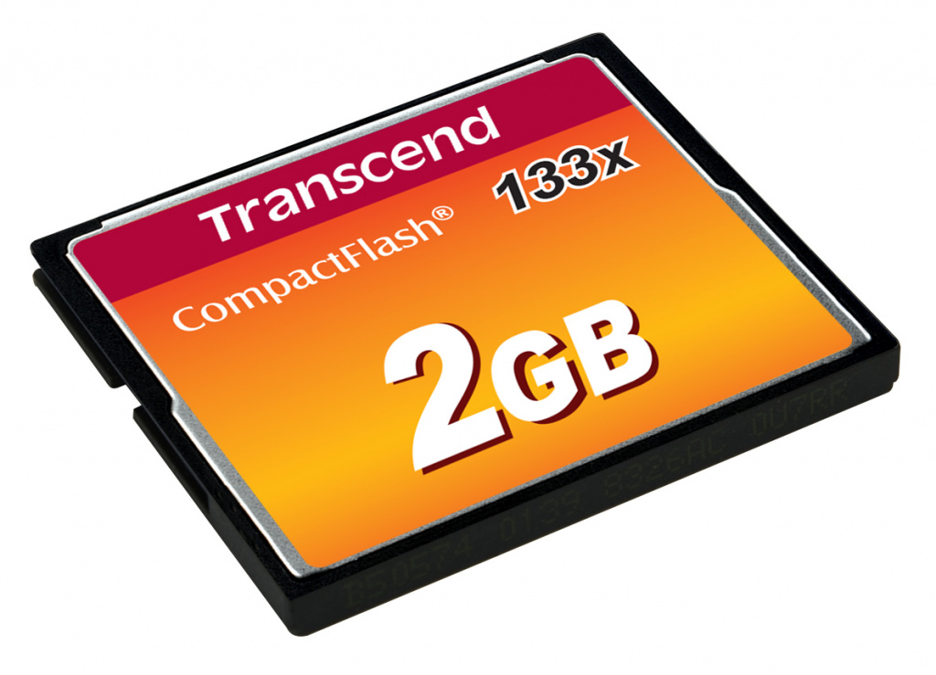 Transcend TS2GCF133 flashgeheugen 2 GB CompactFlash MLC - Afbeelding 2