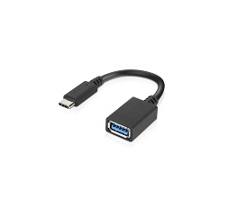 Lenovo 4X90Q59481 USB-kabel USB 3.2 Gen 1 (3.1 Gen 1) 0,14 m USB C USB A Zwart