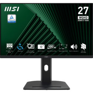 MSI Pro MP275QPG computer monitor 68,6 cm (27") 2560 x 1440 Pixels Wide Quad HD LCD Zwart