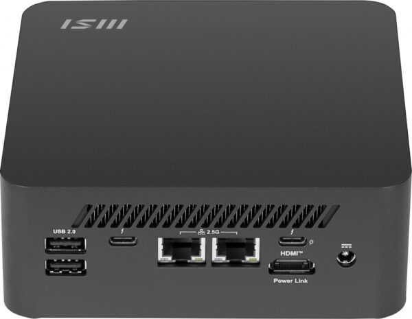 MSI Cubi NUC AI+ 2MG-002EU Copilot+ PC Intel Core Ultra 7 258V 32 GB LPDDR5x-SDRAM 1 TB SSD Windows 11 Home Mini PC Zwart - Afbeelding 5
